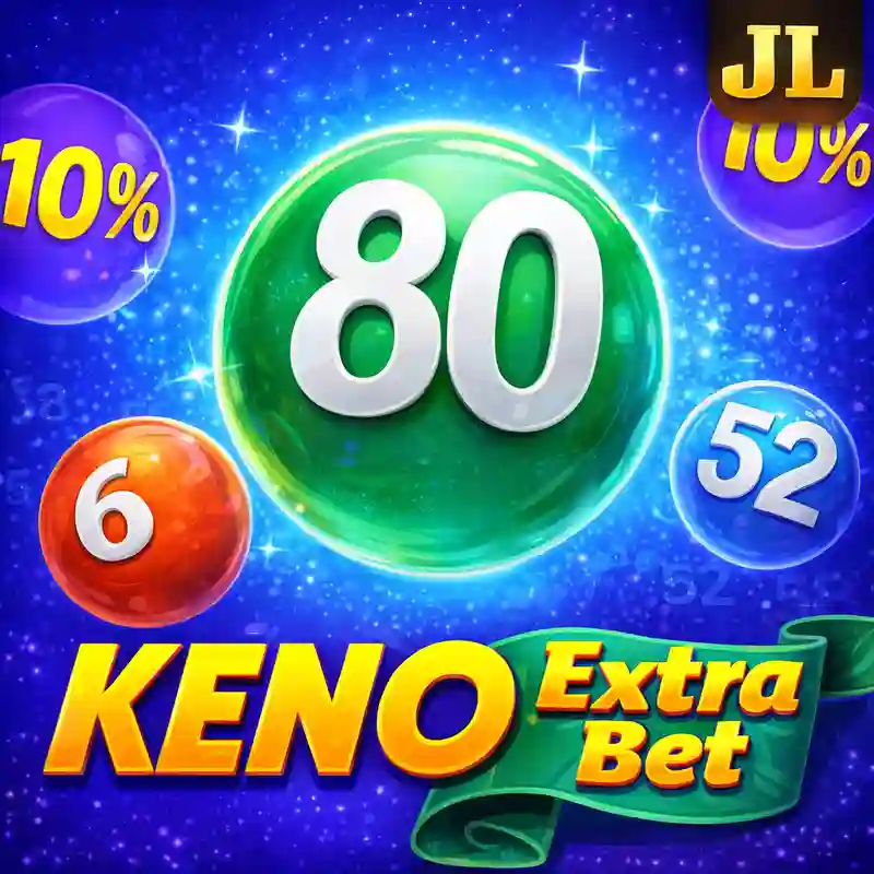 Keno Extra Bet Game Interface - 747 live